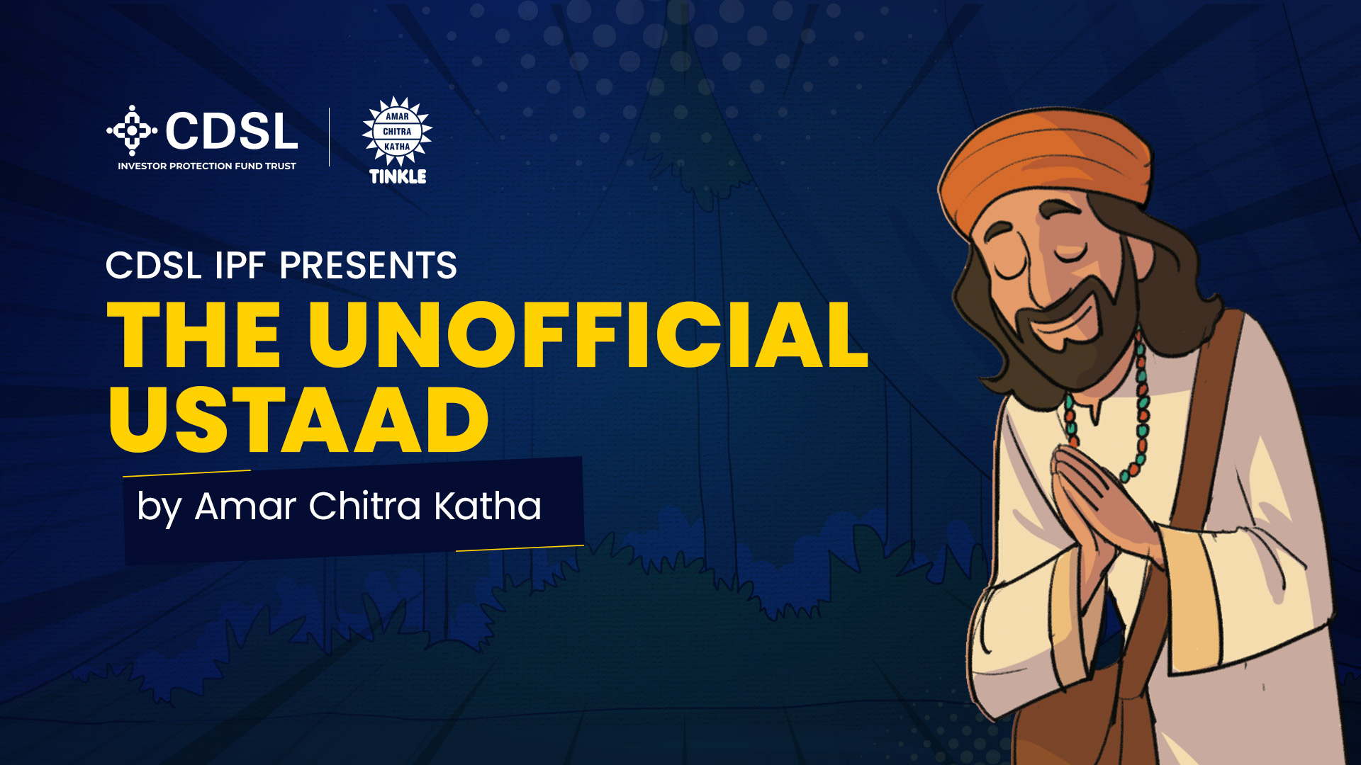 The Unofficial Ustaad Investor Awareness Comic Cover